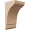 Ekena Millwork 10"W x 10"D x 20"H Wide Olympic Rough Cedar Woodgrain TimberThane Corbel, Primed Tan CORUR10X10X20OLYRCPR - alternate 1